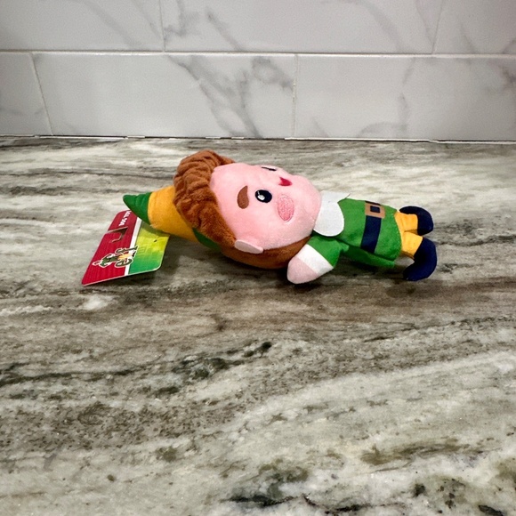 BUDDY THE ELF Holiday 9" Squeaky Plush DOG TOY Fetch For Pets Christmas Squeaker - Picture 7 of 11